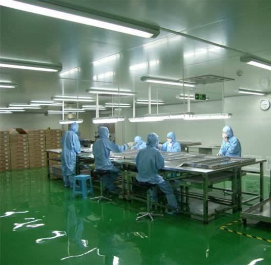 Clean and dust-free workshop
